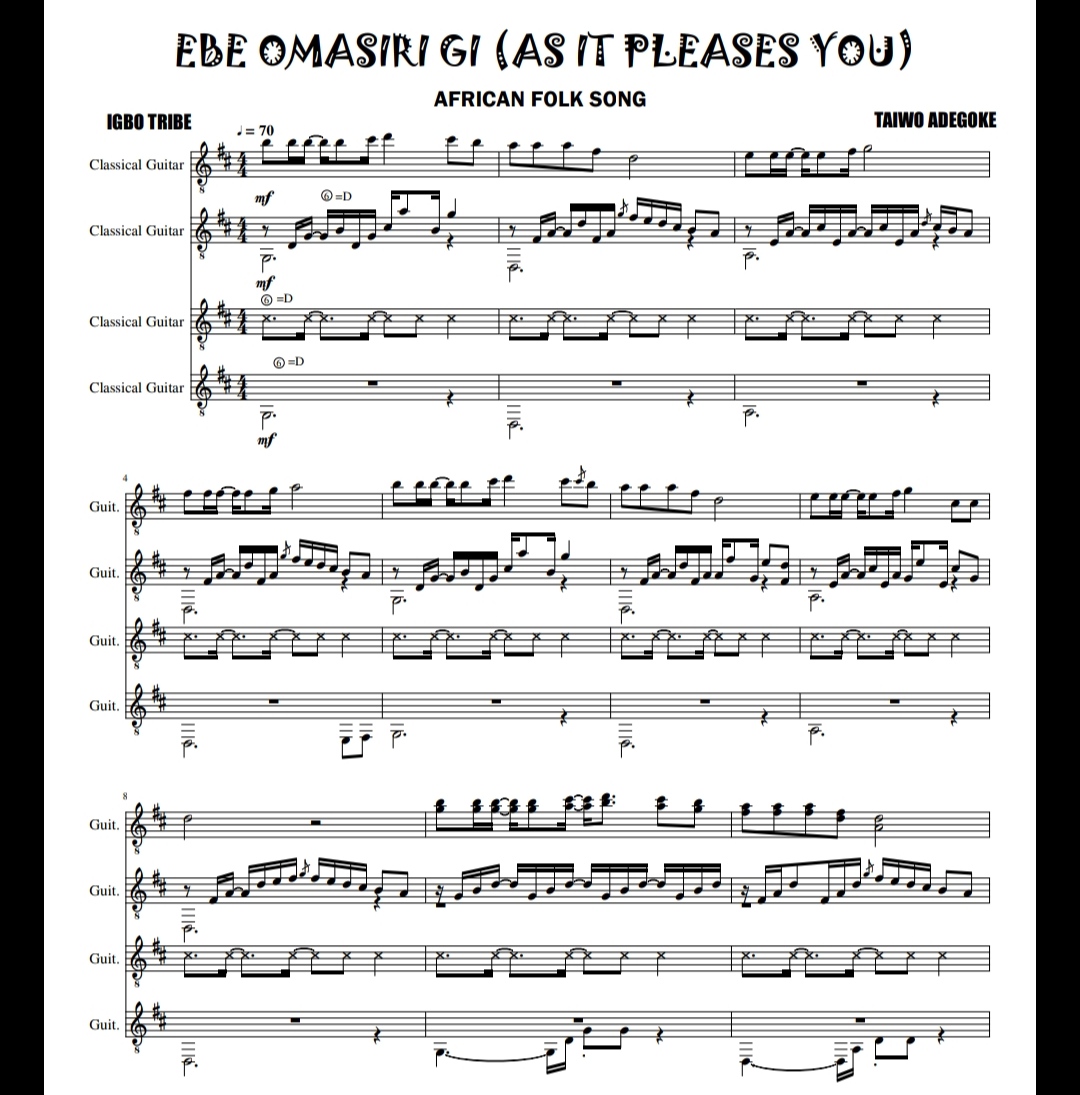 EBE OMA SIRIGI (AS IT PLEASES YOU) - Image 2