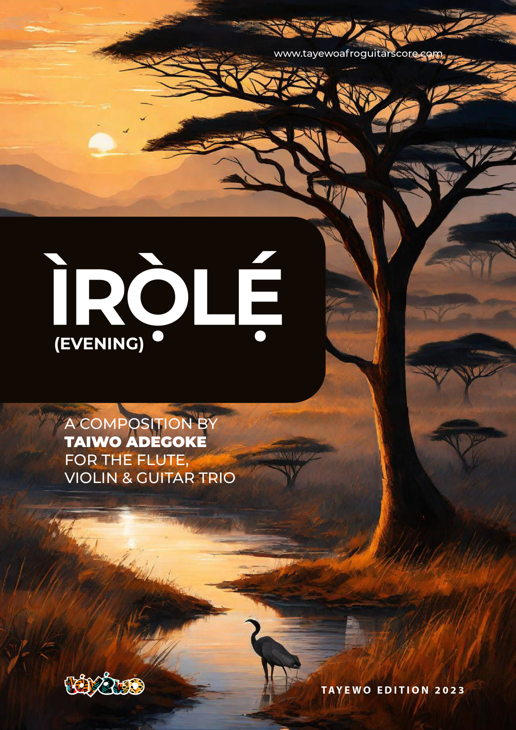 IRỌLẸ (EVENING) FOR TRIO