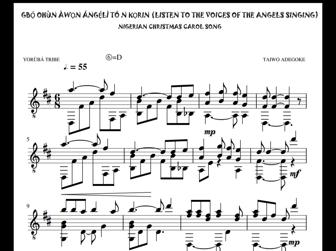 Gbọ́ Ohùn Àwọn Ángẹ́lì Tó N Kọrin (Listen To The Voices Of The Angels Singing) - Image 2
